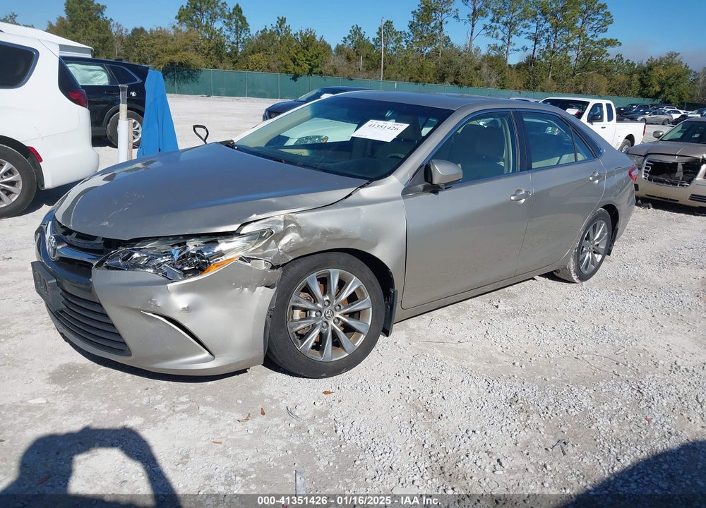 2015 TOYOTA CAMRY XLE VIN: 4T4BF1FK2FR474489