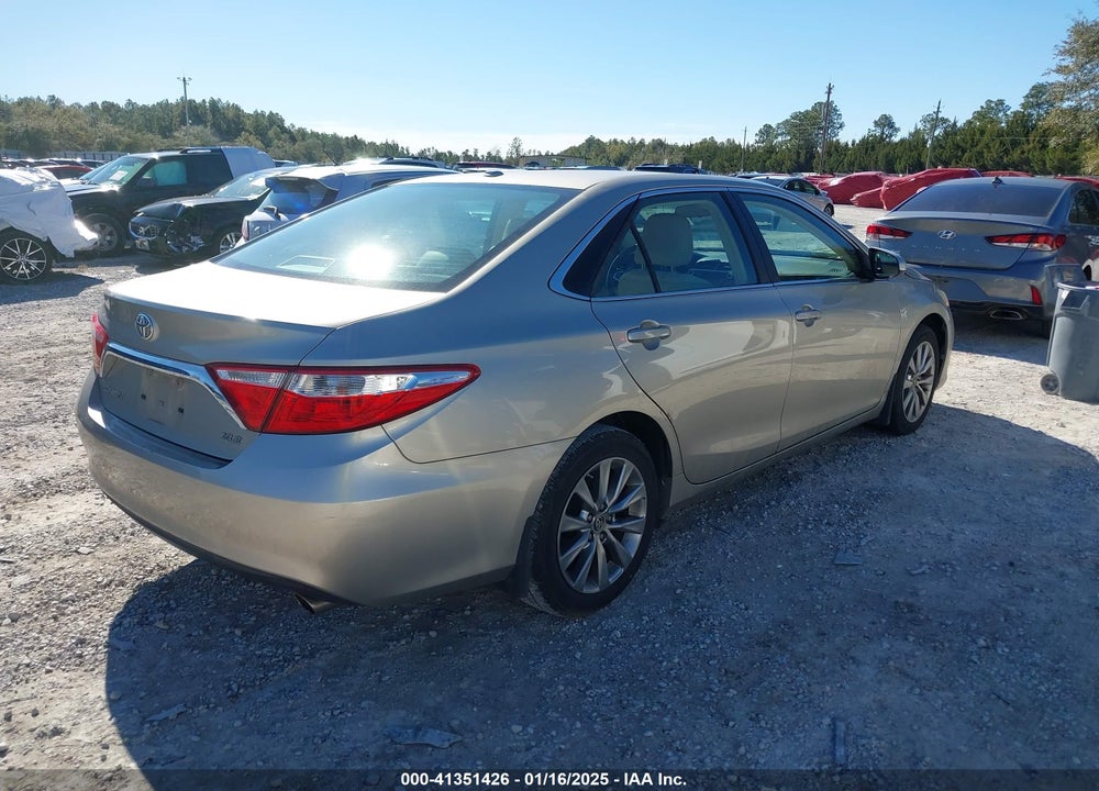 2015 TOYOTA CAMRY XLE VIN: 4T4BF1FK2FR474489