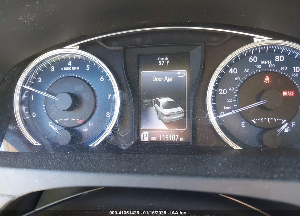2015 TOYOTA CAMRY XLE VIN: 4T4BF1FK2FR474489