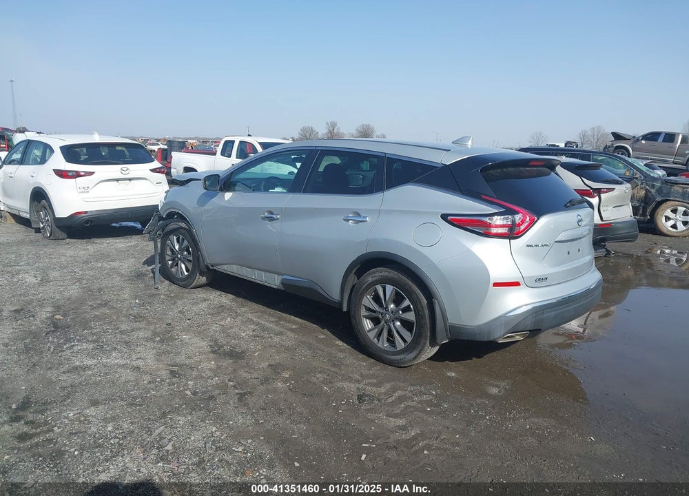 2018 NISSAN MURANO VIN: 5N1AZ2MG7JN130760