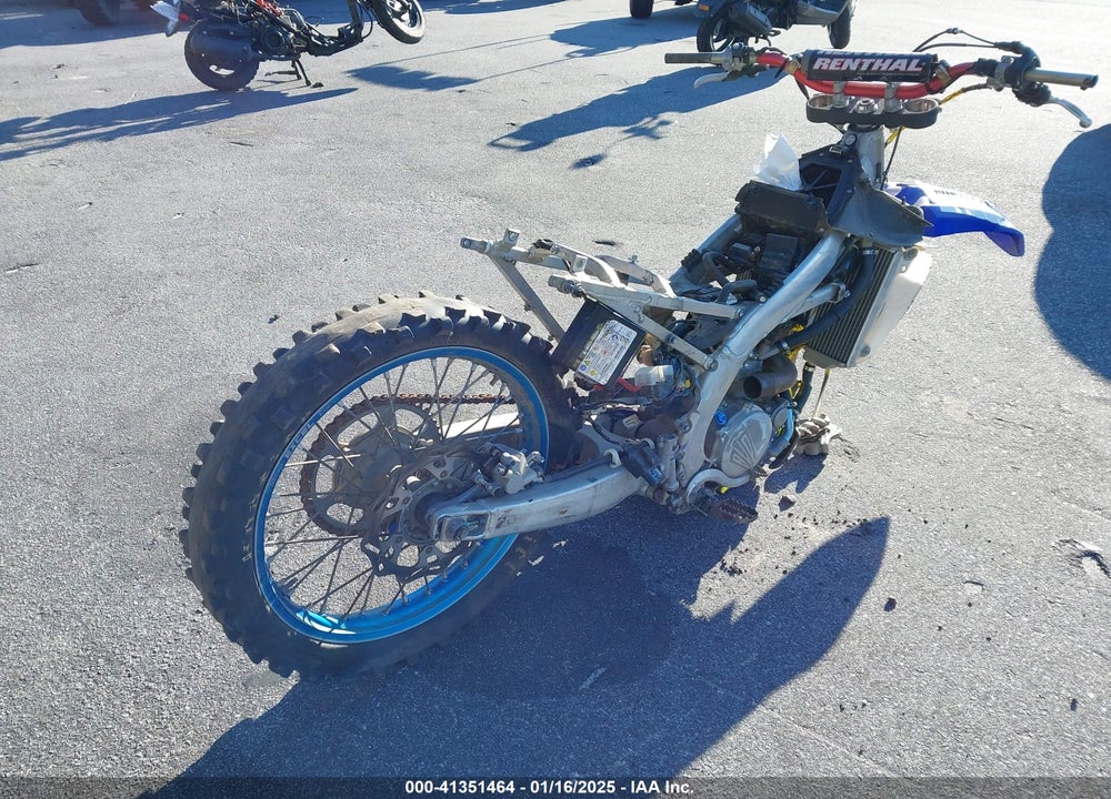 2019 YAMAHA YZ250 F VIN: JYACG40C9KA005054
