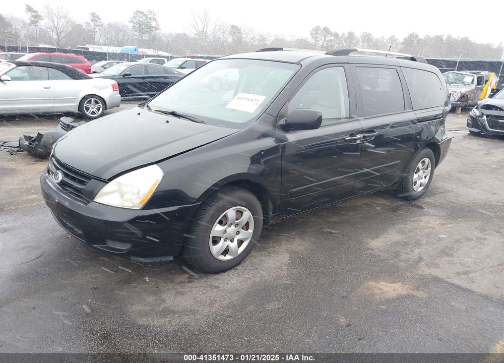 2010 KIA SEDONA LX VIN: KNDMG4C32A6349573