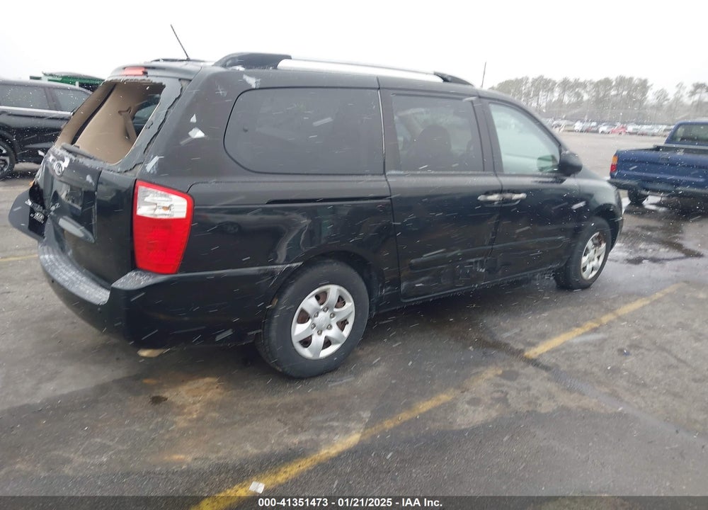 2010 KIA SEDONA LX VIN: KNDMG4C32A6349573
