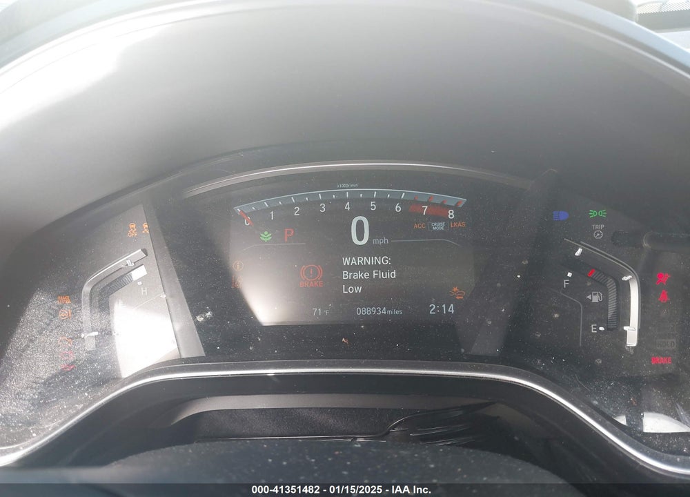 2018 HONDA CR-V TOURING VIN: 5J6RW1H99JL005979