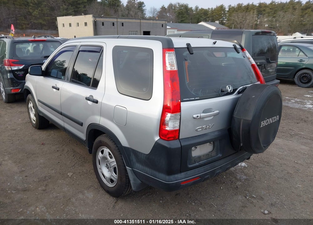 2006 HONDA CR-V VIN: SHSRD78536U407883