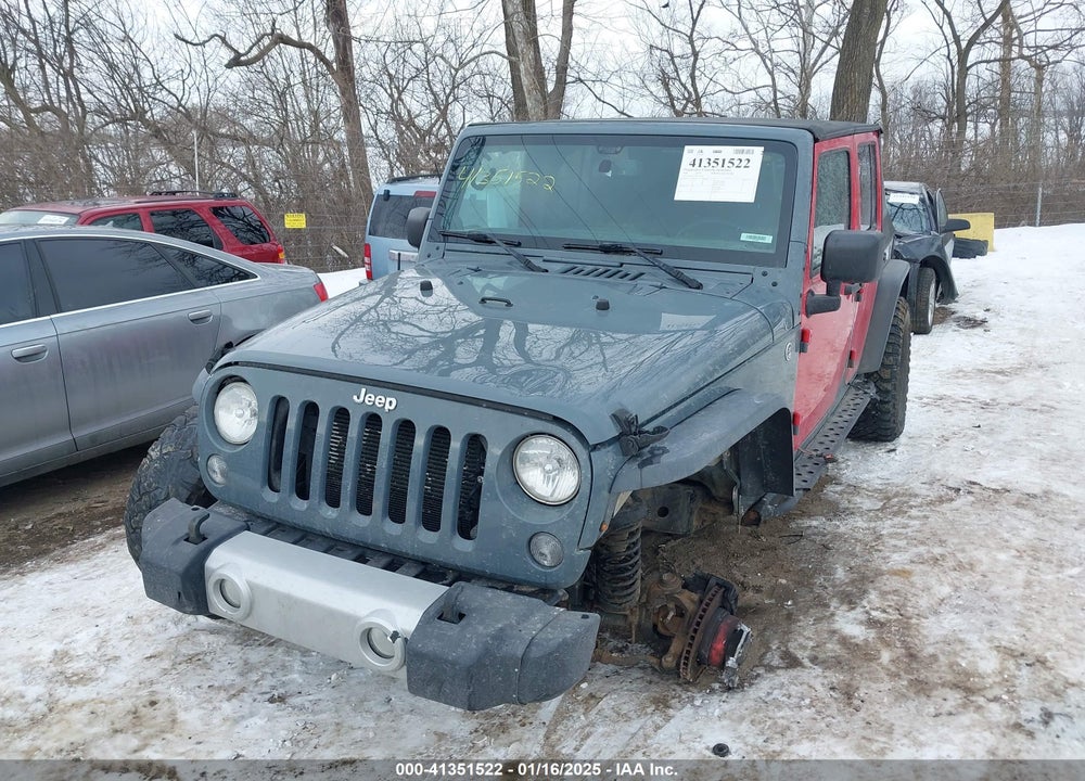 2014 JEEP WRANGLER UNLIMITED SAHARA VIN: 1C4BJWEG1EL152938