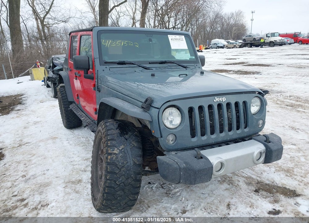 2014 JEEP WRANGLER UNLIMITED SAHARA VIN: 1C4BJWEG1EL152938