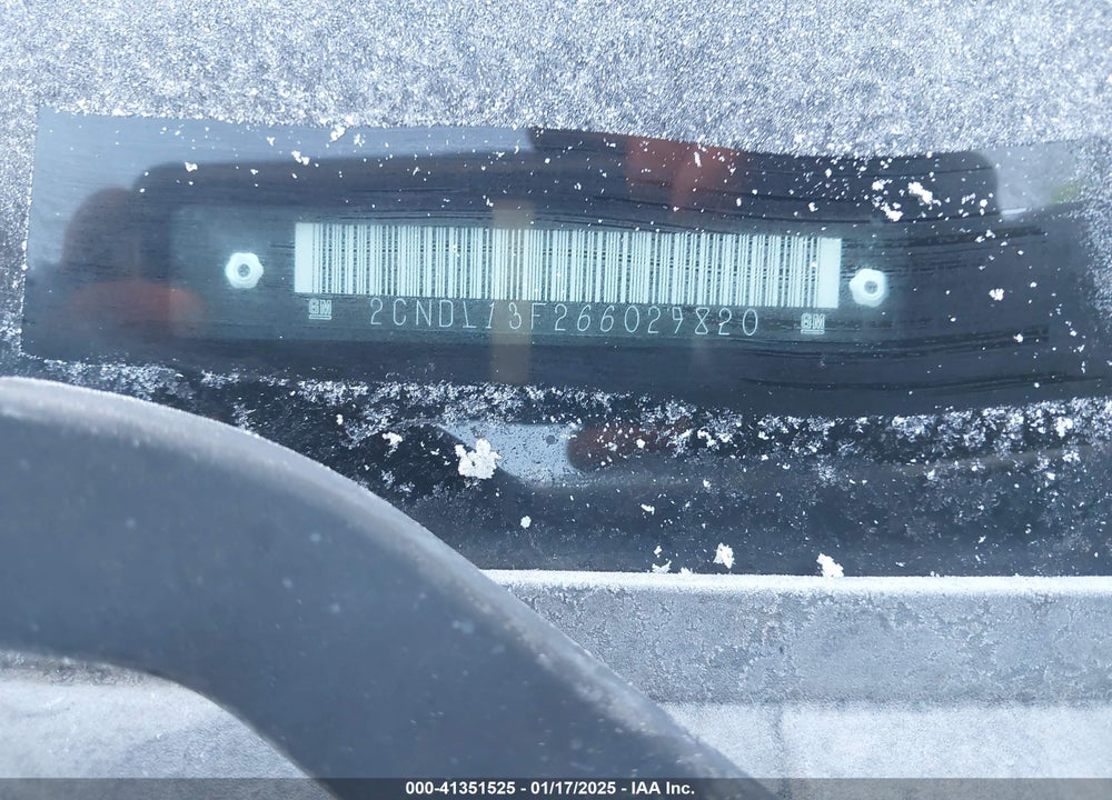 2006 CHEVROLET EQUINOX LS VIN: 2CNDL13F266029820