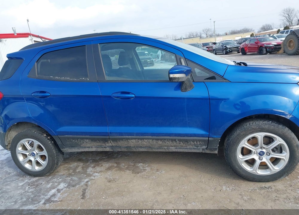 2018 FORD ECOSPORT SE VIN: MAJ6P1ULXJC229453