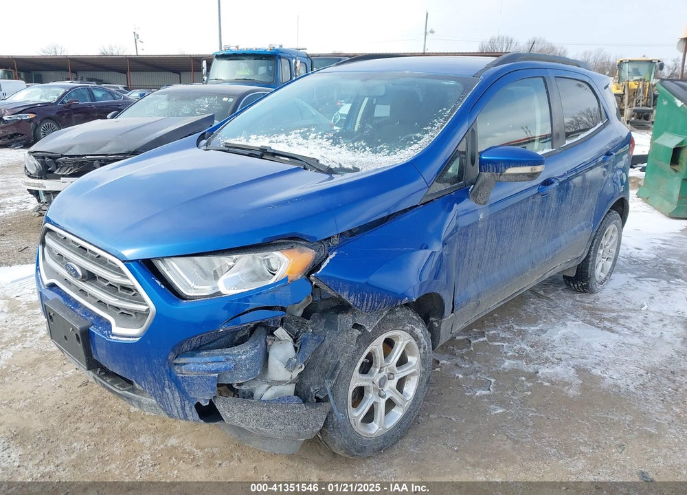 2018 FORD ECOSPORT SE VIN: MAJ6P1ULXJC229453
