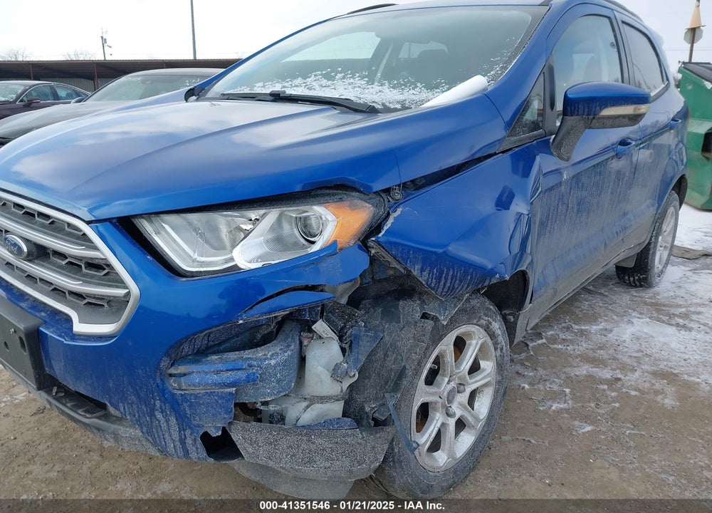 2018 FORD ECOSPORT SE VIN: MAJ6P1ULXJC229453