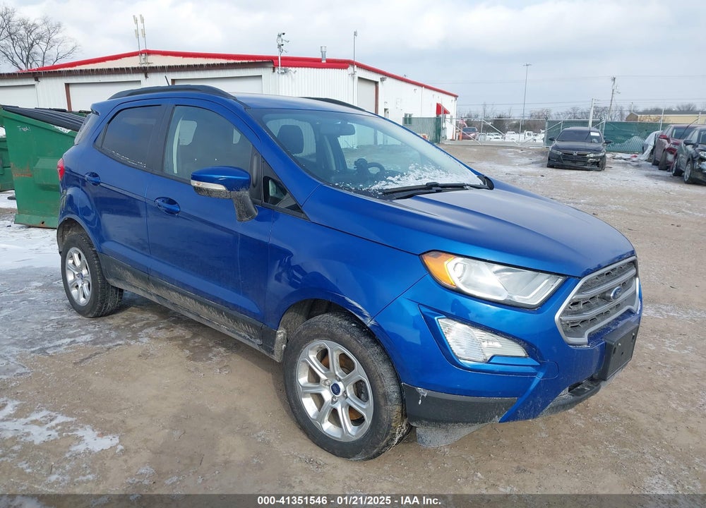 2018 FORD ECOSPORT SE VIN: MAJ6P1ULXJC229453