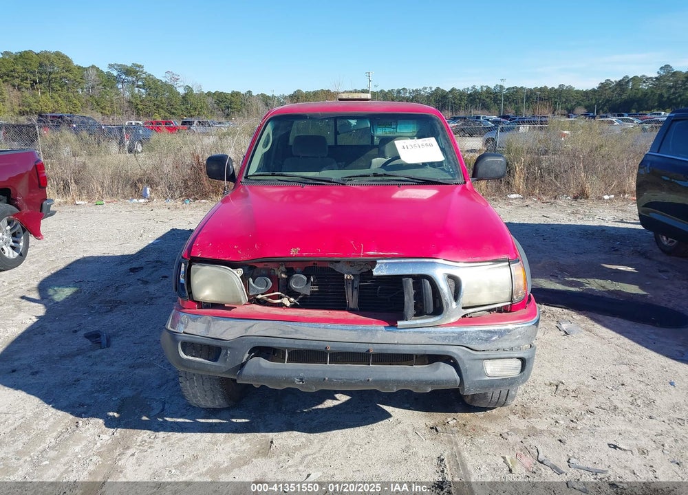 2002 TOYOTA TACOMA BASE V6 VIN: 5TEWN72N52Z121414