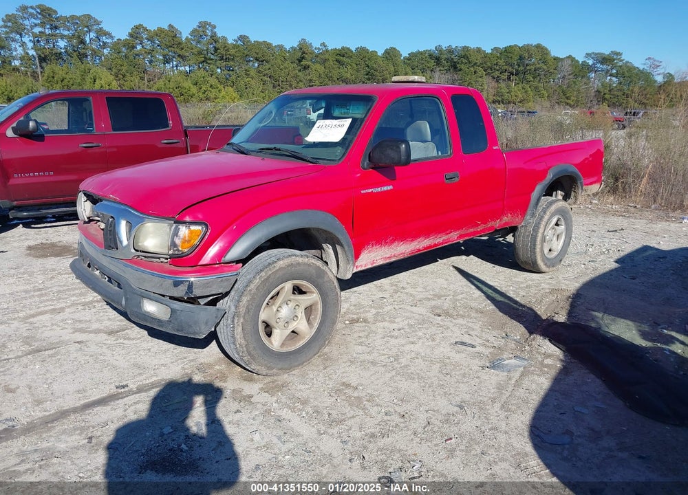 2002 TOYOTA TACOMA BASE V6 VIN: 5TEWN72N52Z121414