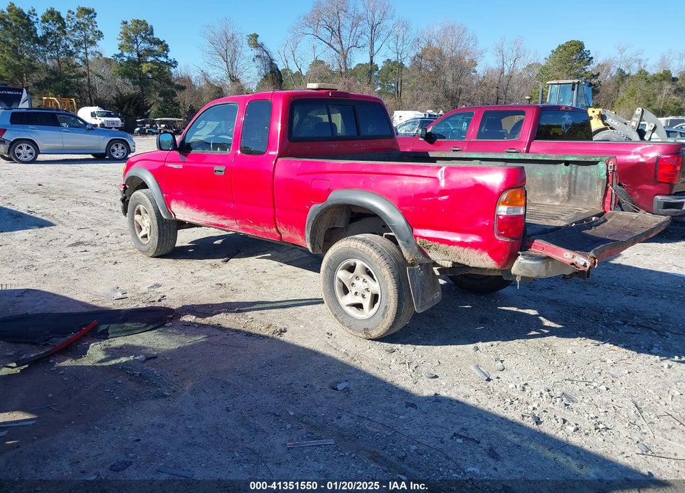 2002 TOYOTA TACOMA BASE V6 VIN: 5TEWN72N52Z121414