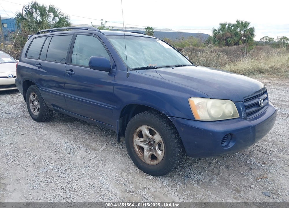 2002 TOYOTA HIGHLANDER VIN: JTEGD21A620024095