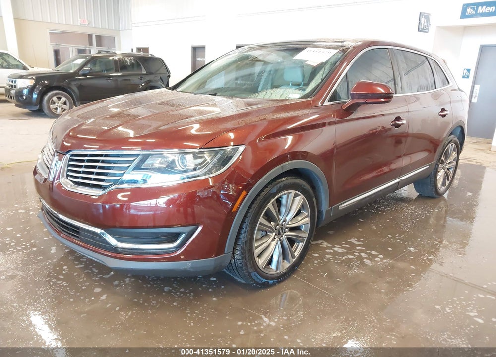 2016 LINCOLN MKX RESERVE VIN: 2LMTJ8LP4GBL74752