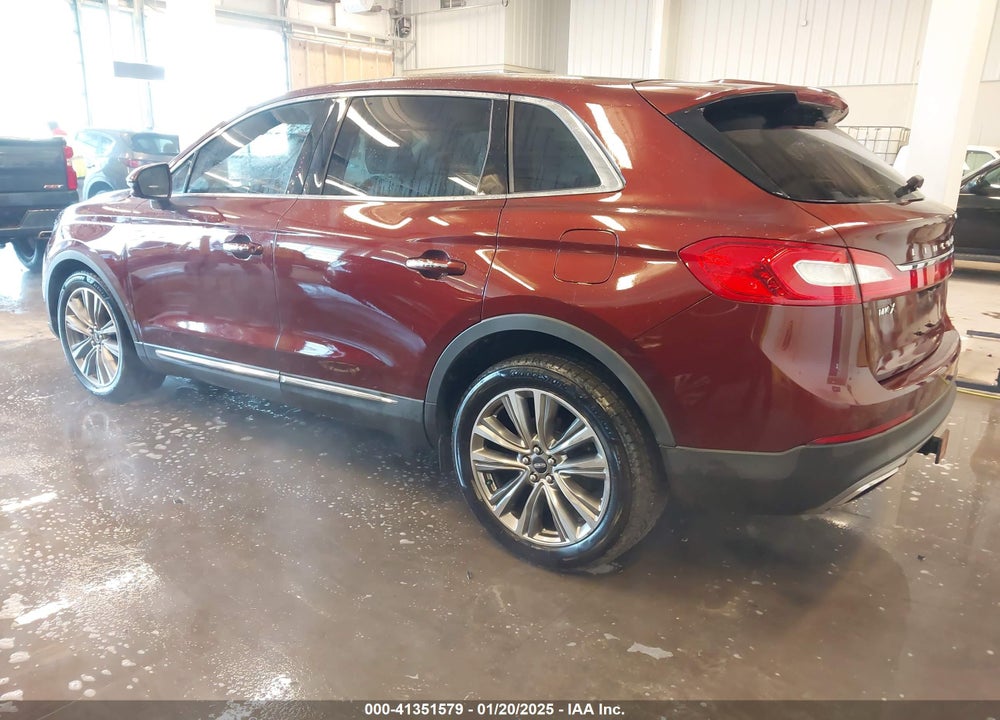 2016 LINCOLN MKX RESERVE VIN: 2LMTJ8LP4GBL74752