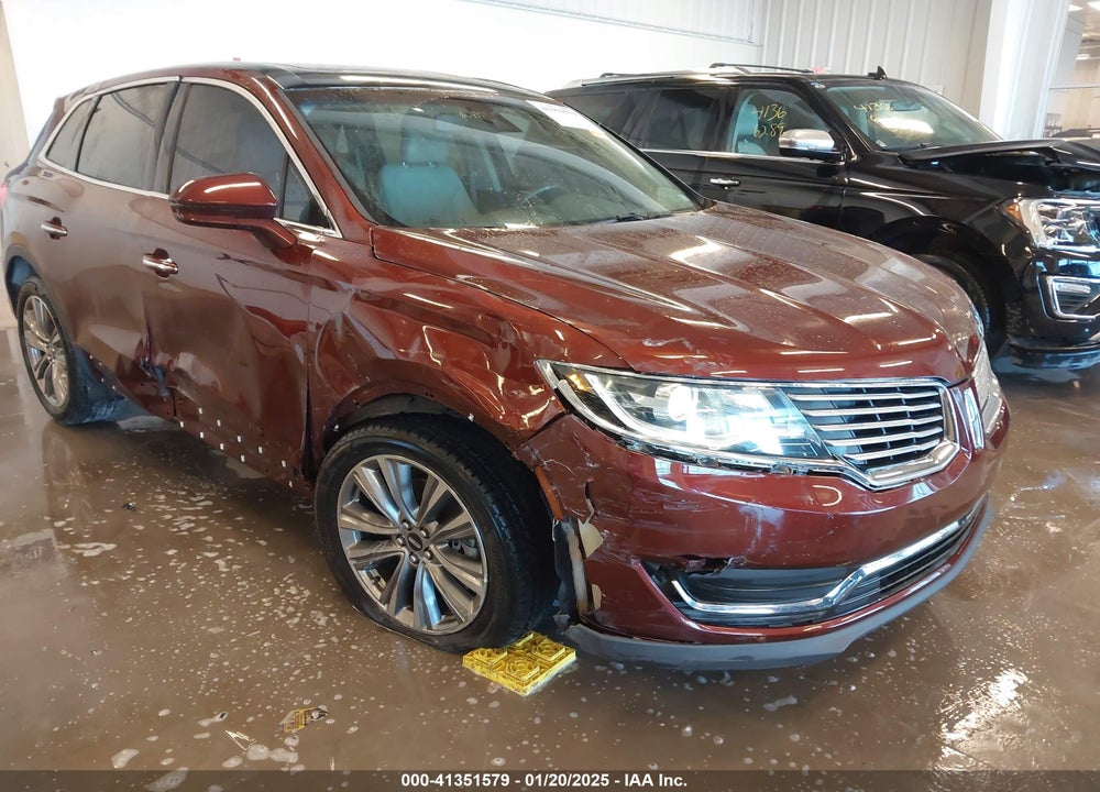 2016 LINCOLN MKX RESERVE VIN: 2LMTJ8LP4GBL74752
