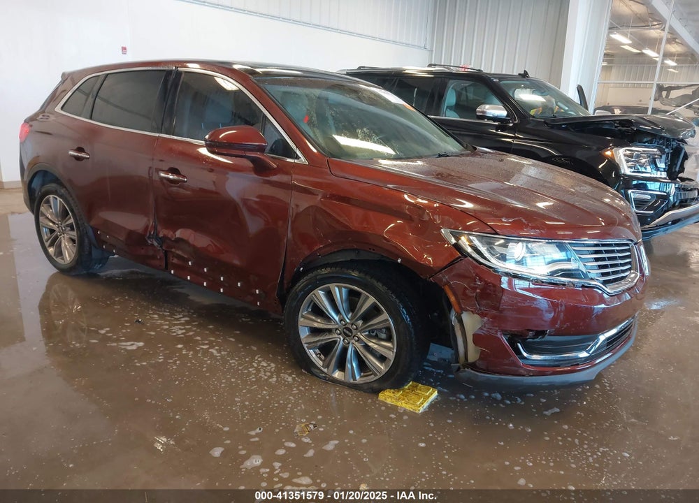 2016 LINCOLN MKX RESERVE VIN: 2LMTJ8LP4GBL74752