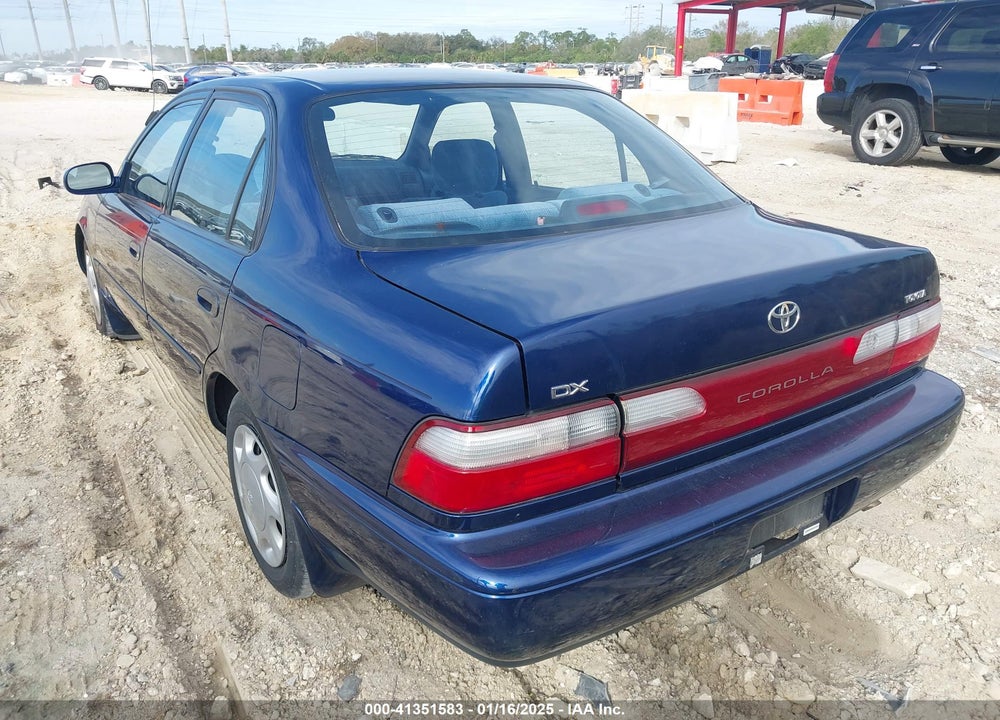 1997 TOYOTA COROLLA DX VIN: 1NXBB02E5VZ577582