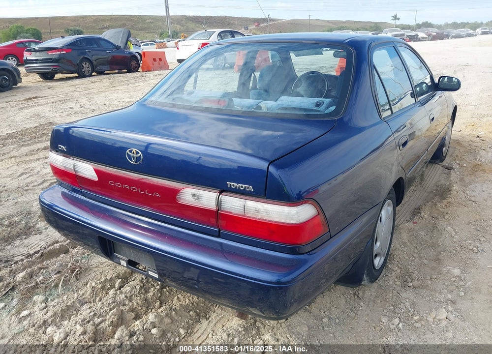 1997 TOYOTA COROLLA DX VIN: 1NXBB02E5VZ577582
