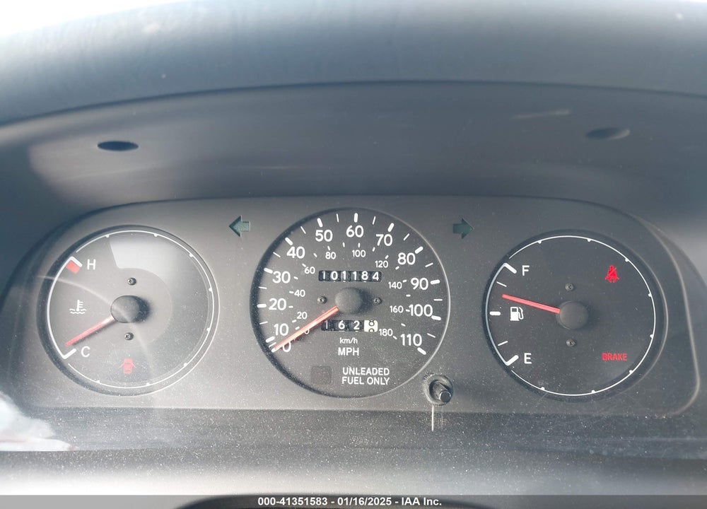1997 TOYOTA COROLLA DX VIN: 1NXBB02E5VZ577582