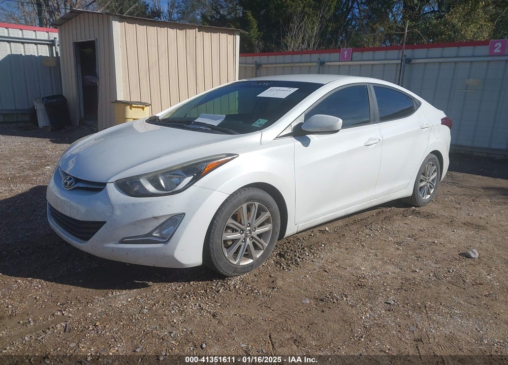2015 HYUNDAI ELANTRA SE VIN: 5NPDH4AE8FH636673