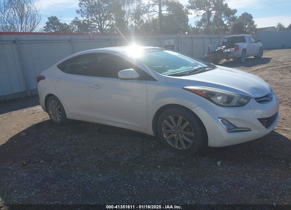 2015 HYUNDAI ELANTRA SE VIN: 5NPDH4AE8FH636673