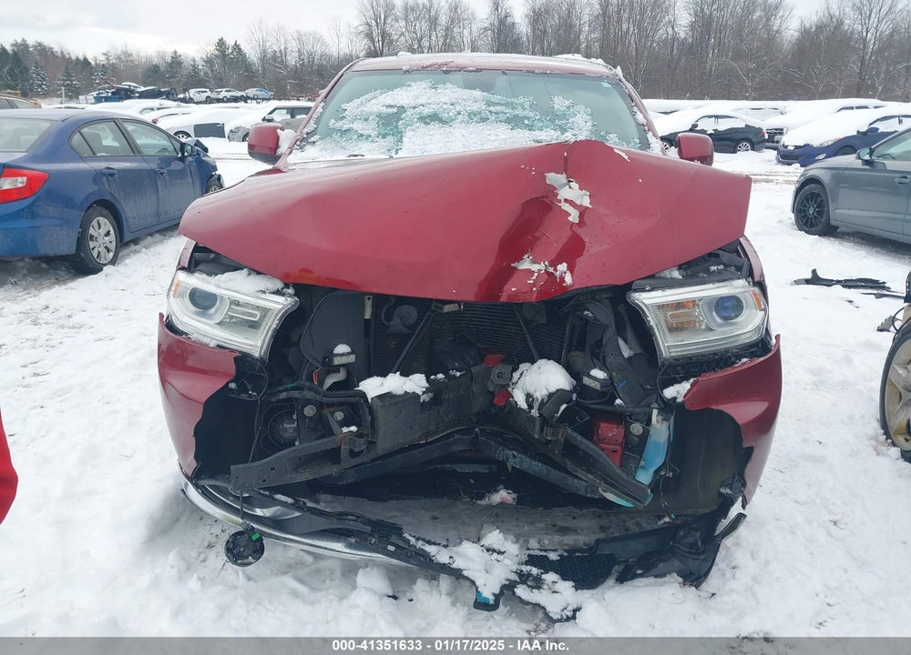 2014 DODGE DURANGO SXT VIN: 1C4RDJAG1EC514636