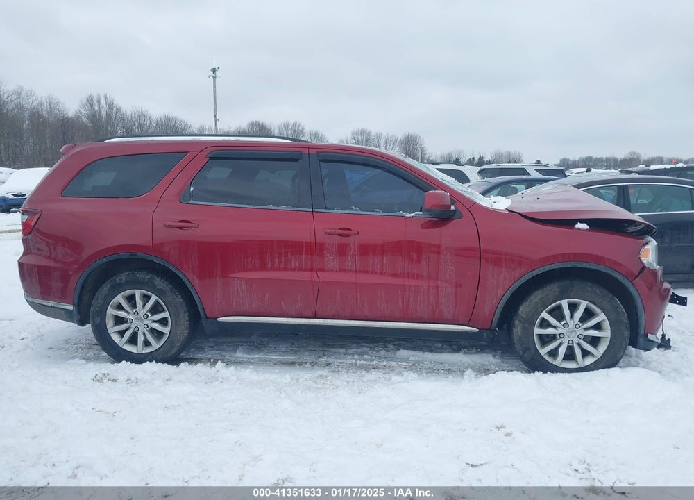 2014 DODGE DURANGO SXT VIN: 1C4RDJAG1EC514636