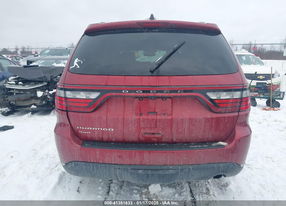 2014 DODGE DURANGO SXT VIN: 1C4RDJAG1EC514636