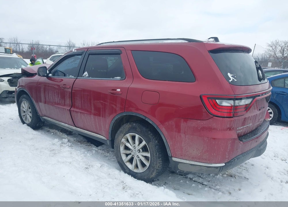 2014 DODGE DURANGO SXT VIN: 1C4RDJAG1EC514636