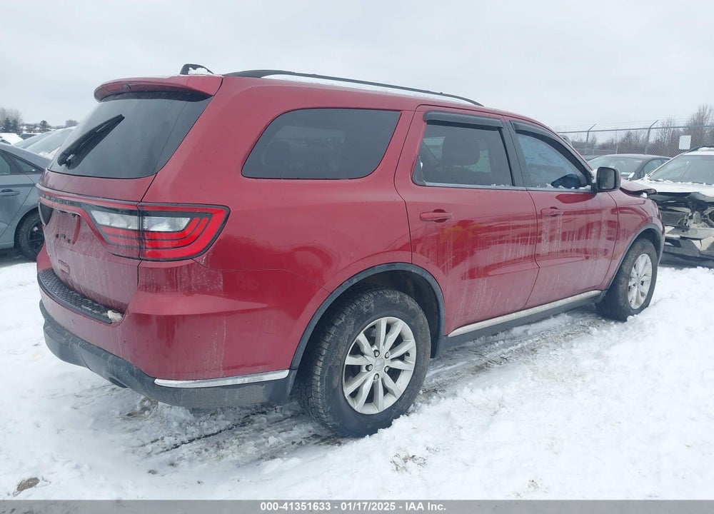 2014 DODGE DURANGO SXT VIN: 1C4RDJAG1EC514636