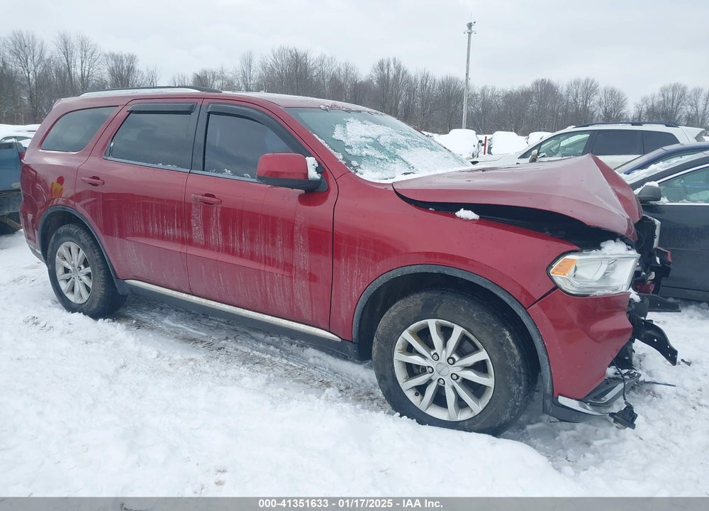2014 DODGE DURANGO SXT VIN: 1C4RDJAG1EC514636