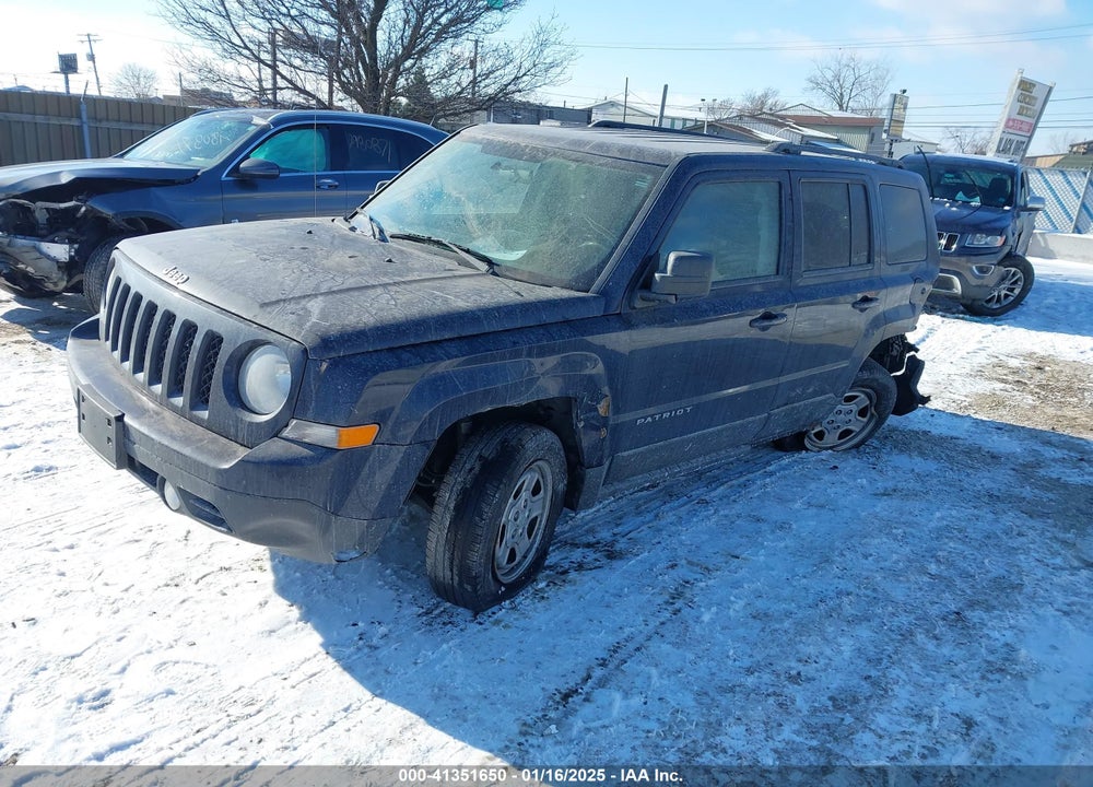2012 JEEP PATRIOT SPORT VIN: 1C4NJPBA7CD623324