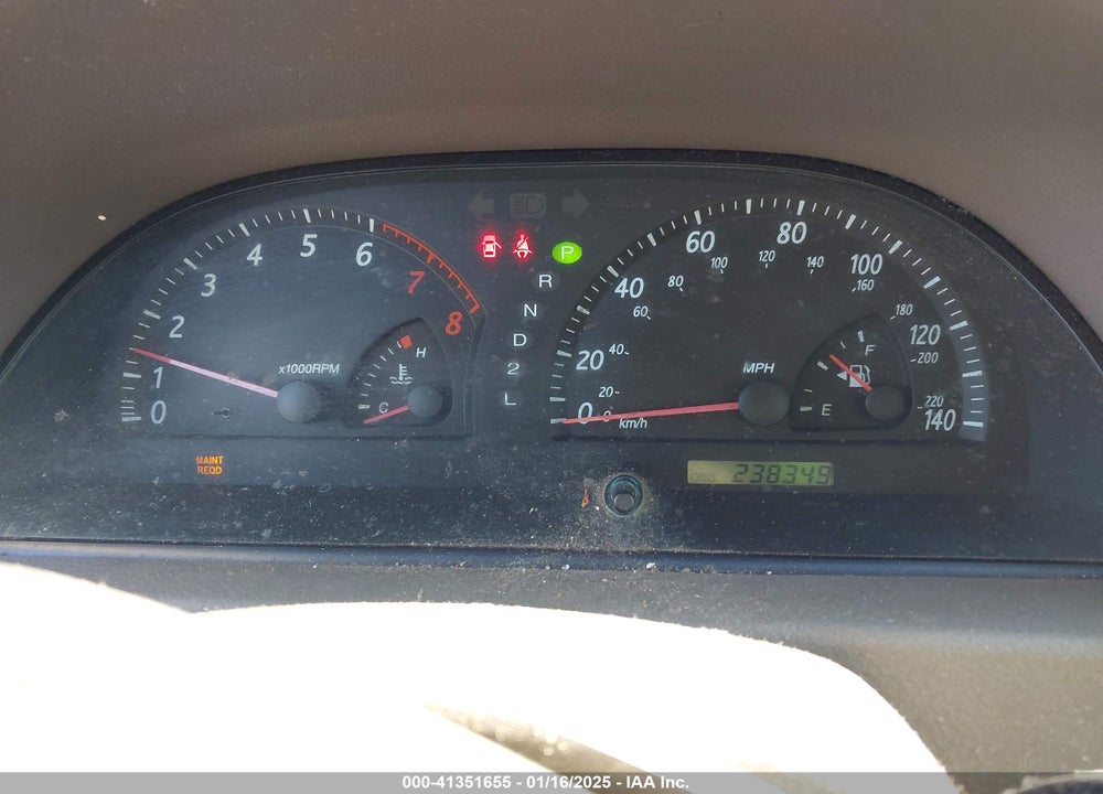 2004 TOYOTA CAMRY XLE VIN: 4T1BE32K44U338571