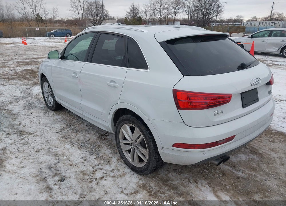 2017 AUDI Q3 2.0T PREMIUM VIN: WA1JCCFS6HR008921