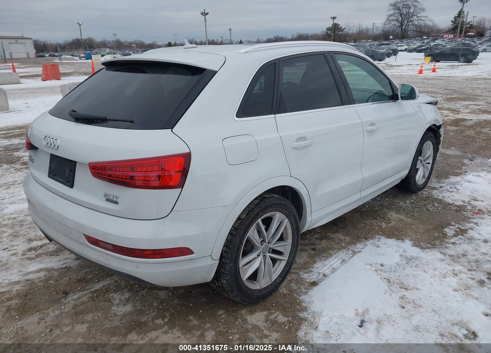 2017 AUDI Q3 2.0T PREMIUM VIN: WA1JCCFS6HR008921
