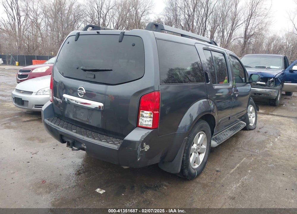 2011 NISSAN PATHFINDER SV VIN: 5N1AR1NN2BC635416