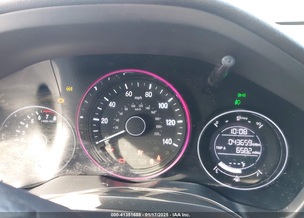 2021 HONDA HR-V AWD SPORT VIN: 3CZRU6H1XMM727526