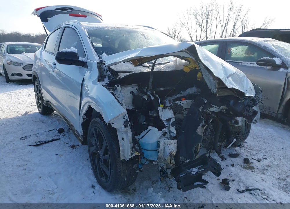 2021 HONDA HR-V AWD SPORT VIN: 3CZRU6H1XMM727526