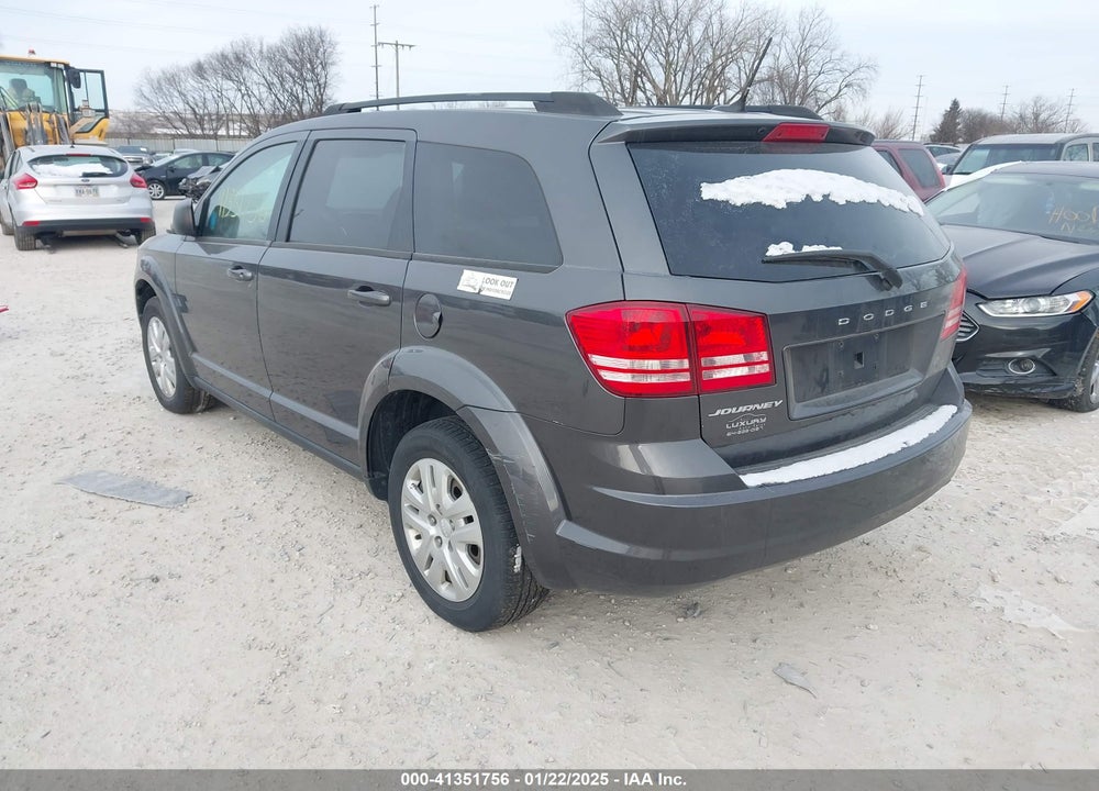 2016 DODGE JOURNEY SE VIN: 3C4PDCAB2GT215199
