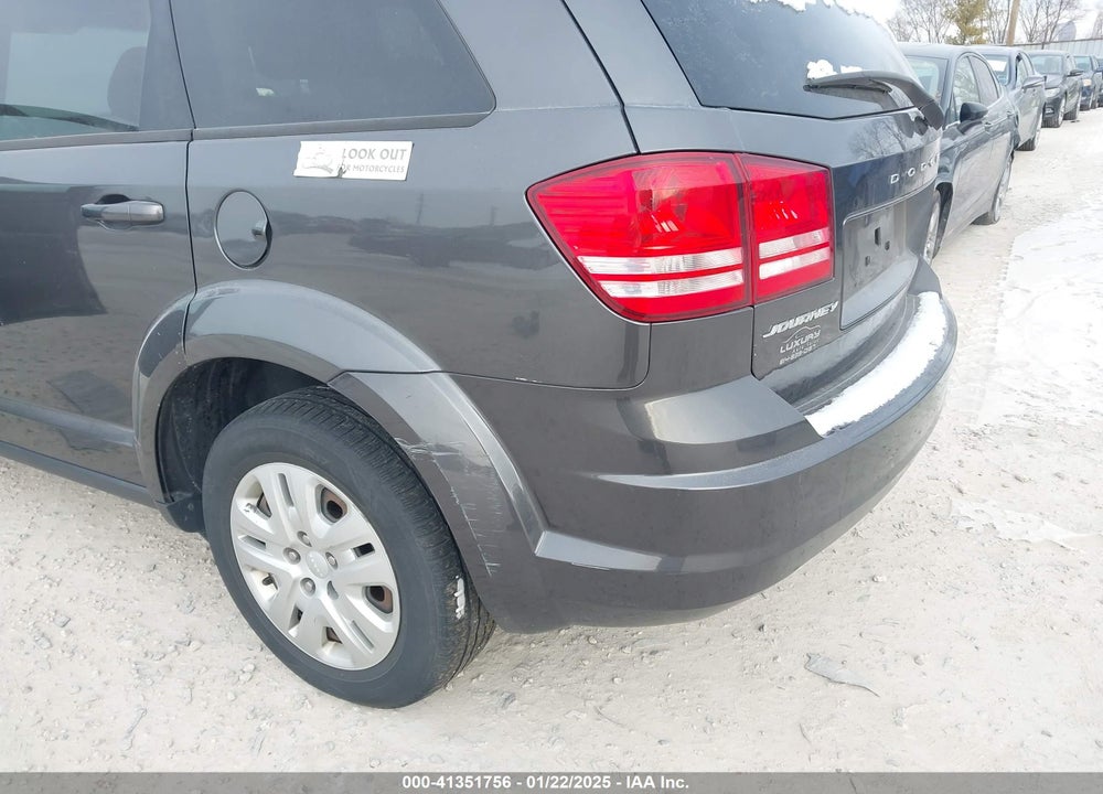 2016 DODGE JOURNEY SE VIN: 3C4PDCAB2GT215199