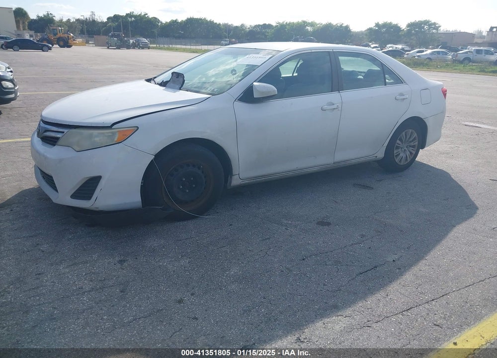2012 TOYOTA CAMRY VIN: 4T1BF1FK6CU542606