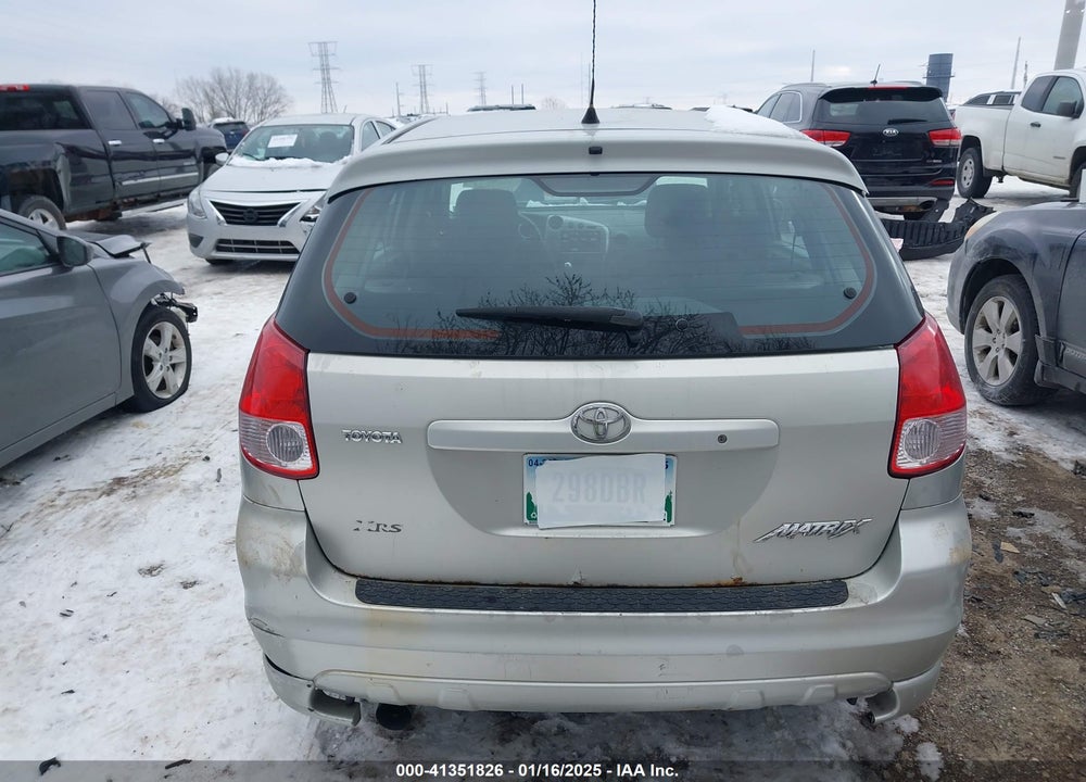 2003 TOYOTA MATRIX XRS VIN: 2T1KY38E73C007217