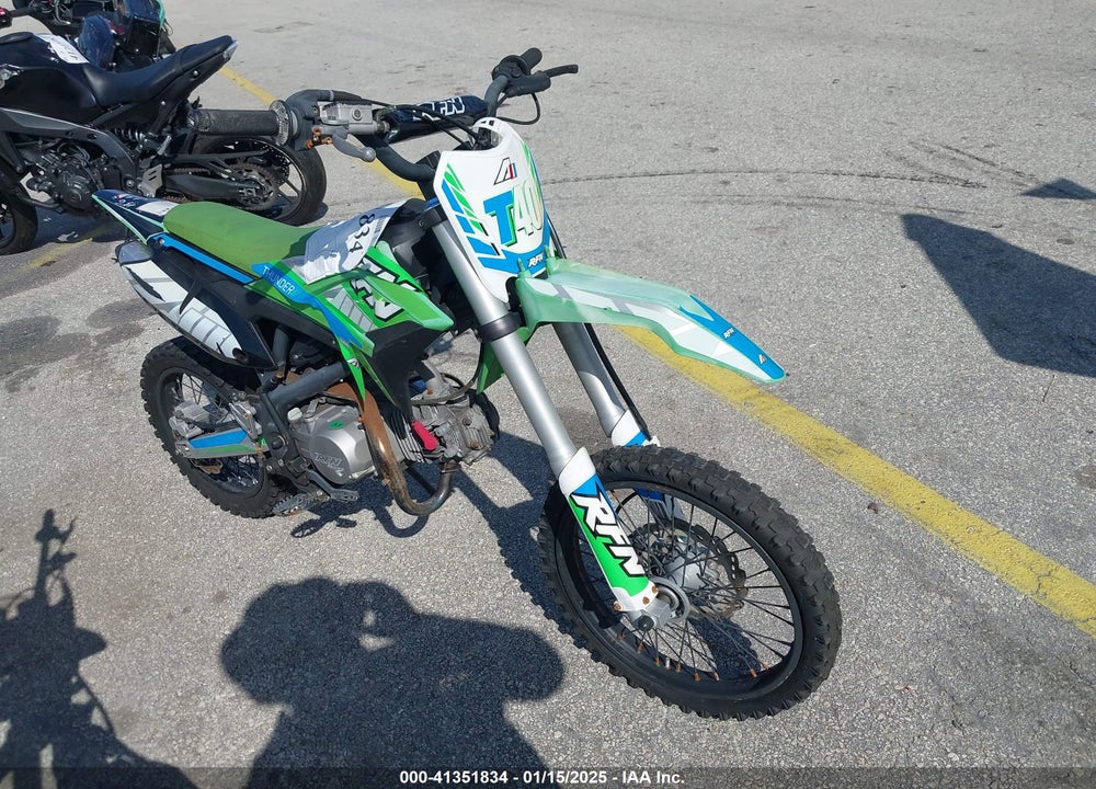 2021 APOLLO 250CC DIRT BIKE VIN: L08YGKEC3M1003658