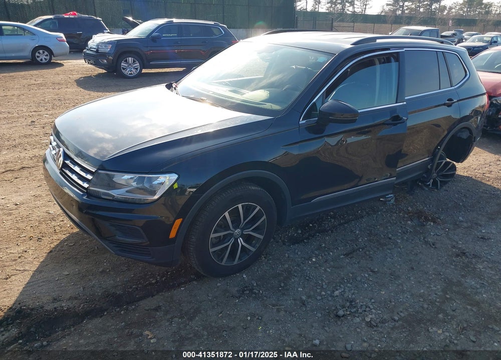 2021 VOLKSWAGEN TIGUAN 2.0T SE/2.0T SE R-LINE BLACK/2.0T SEL VIN: 3VV2B7AX2MM012212