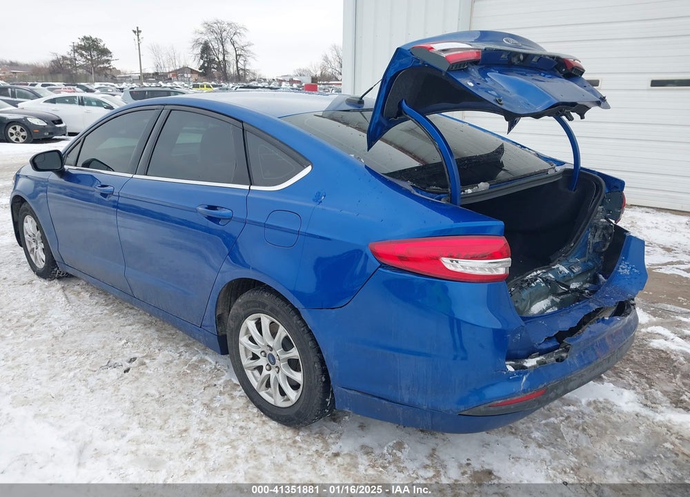 2018 FORD FUSION VIN: 3FA6P0G76JR218251