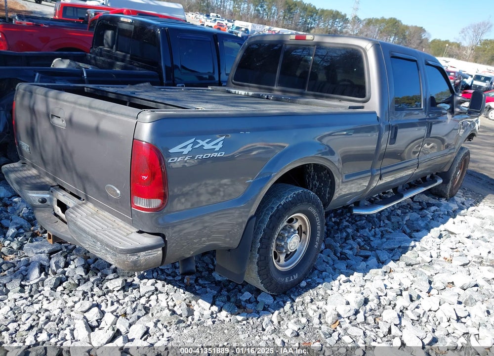 2002 FORD F-250 LARIAT/XL/XLT VIN: 1FTNW21F52ED15515
